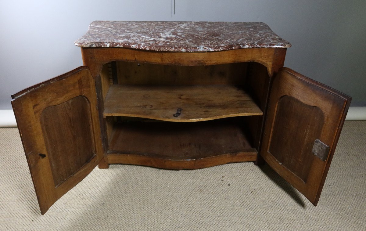 Curved Oak Sideboard-photo-3