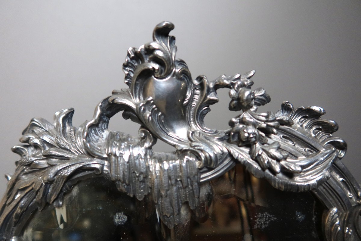 Table Mirror With Cherubs-photo-2