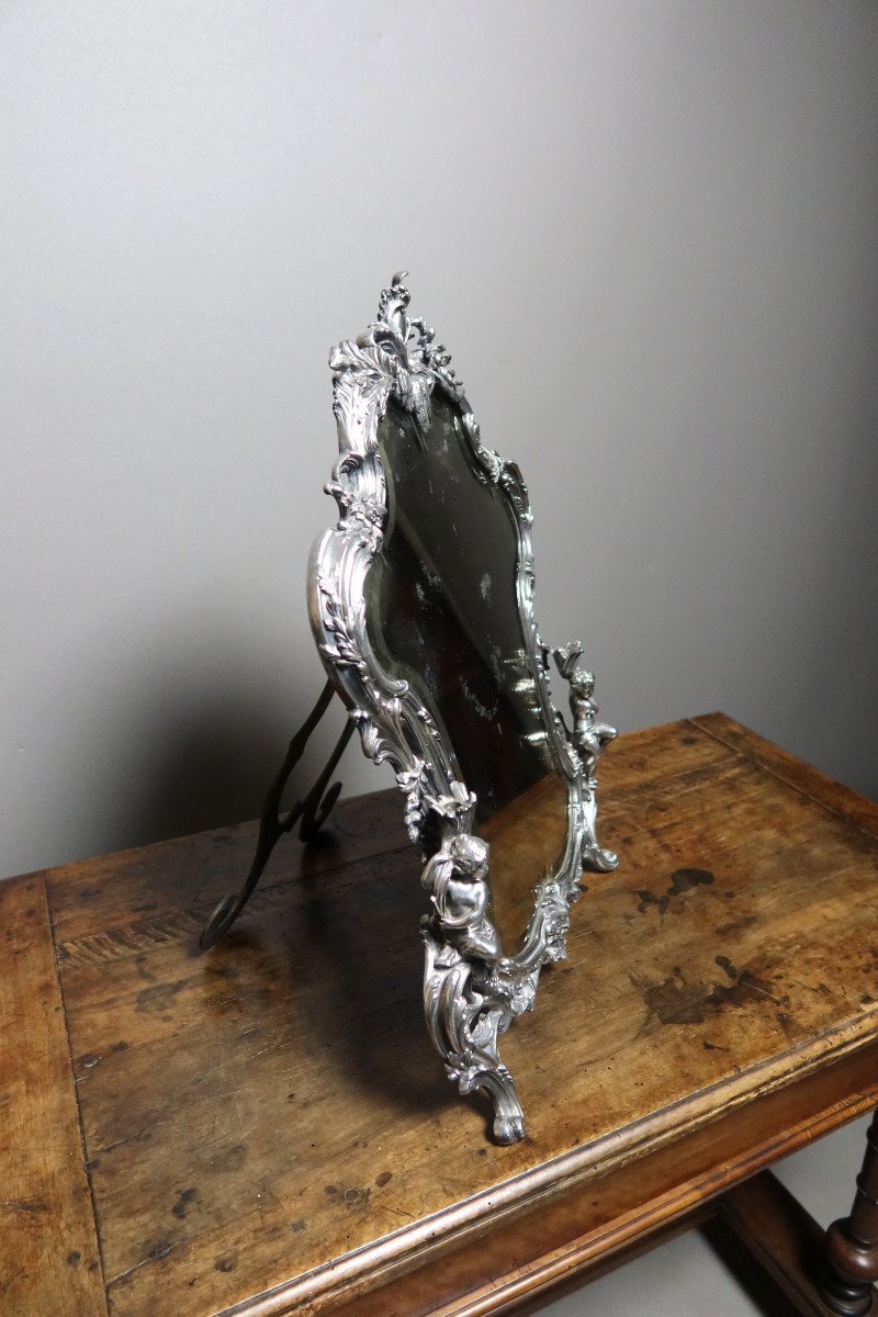 Table Mirror With Cherubs-photo-6