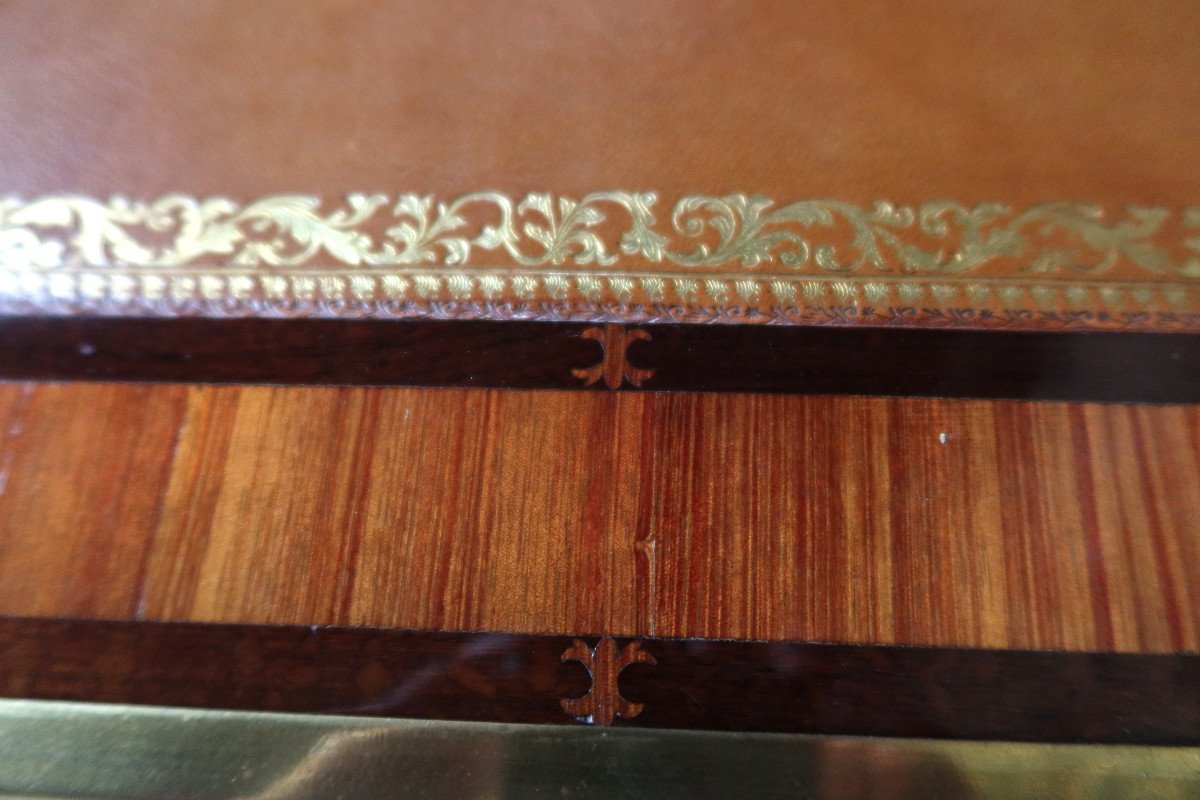 Louis XV Desk Stamped François Lesage-photo-8