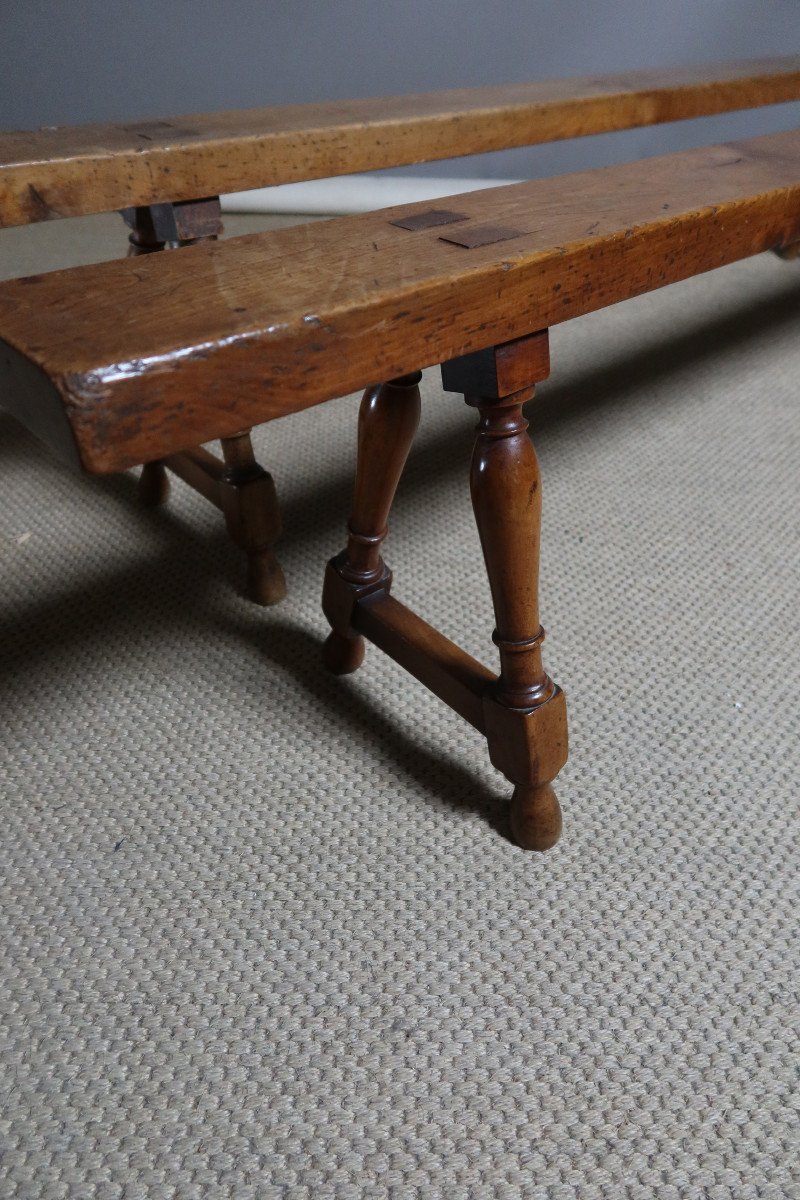 Pair Of 19th Century Benches -photo-3