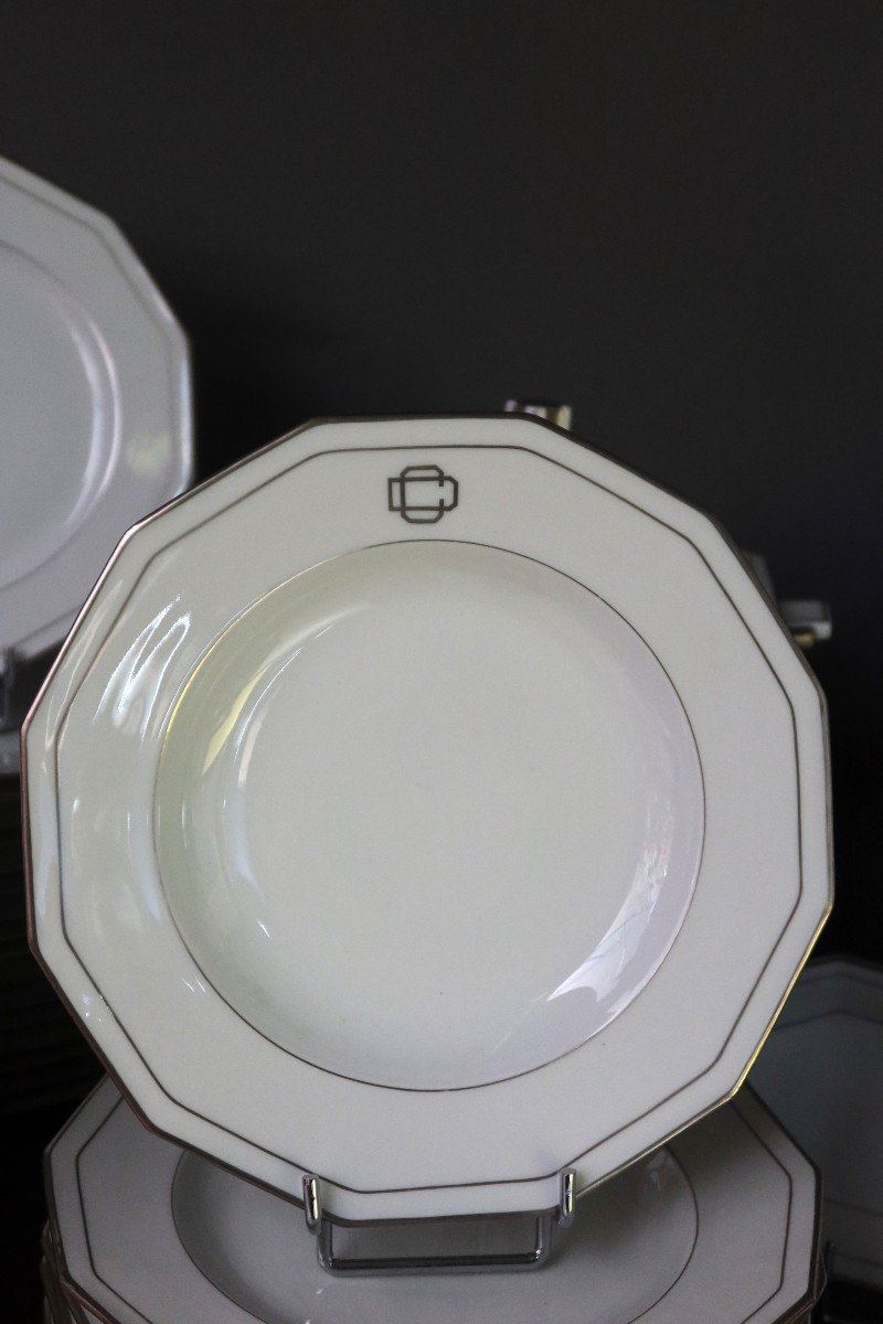 Art Deco Porcelain Table Service-photo-3