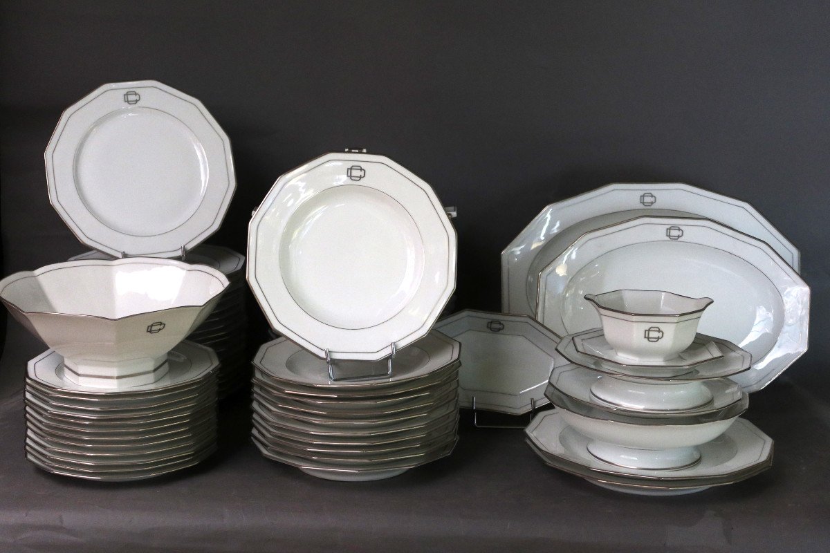 Art Deco Porcelain Table Service-photo-6
