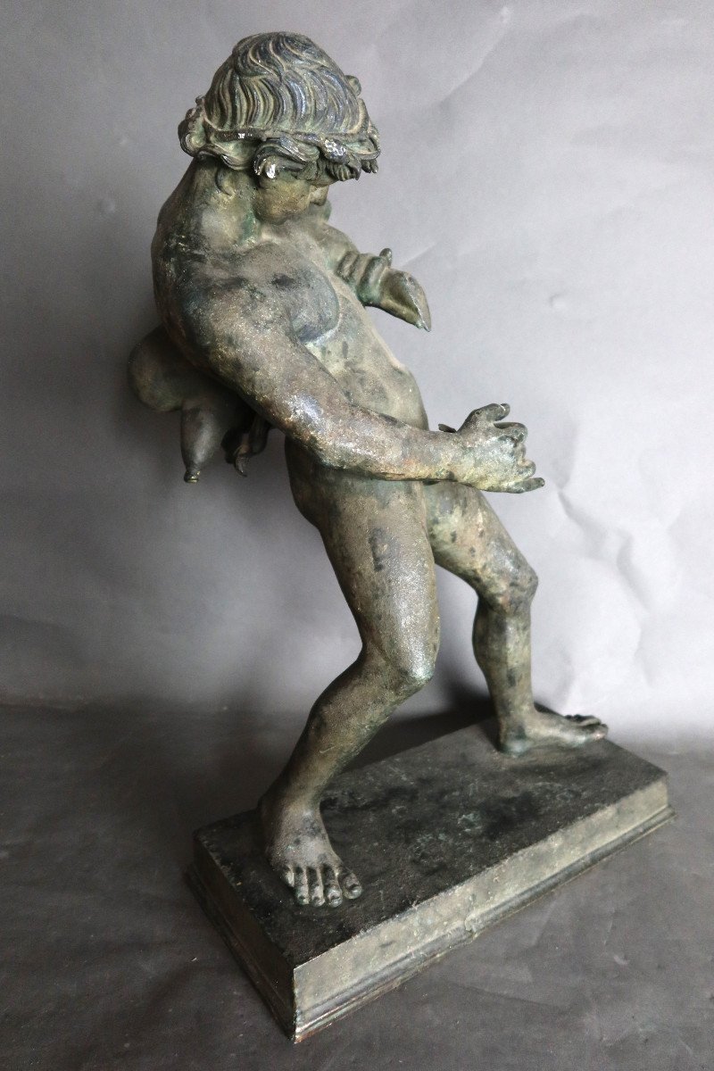 Antique Bronze Sculpture After Sabatino De Angelis-photo-2