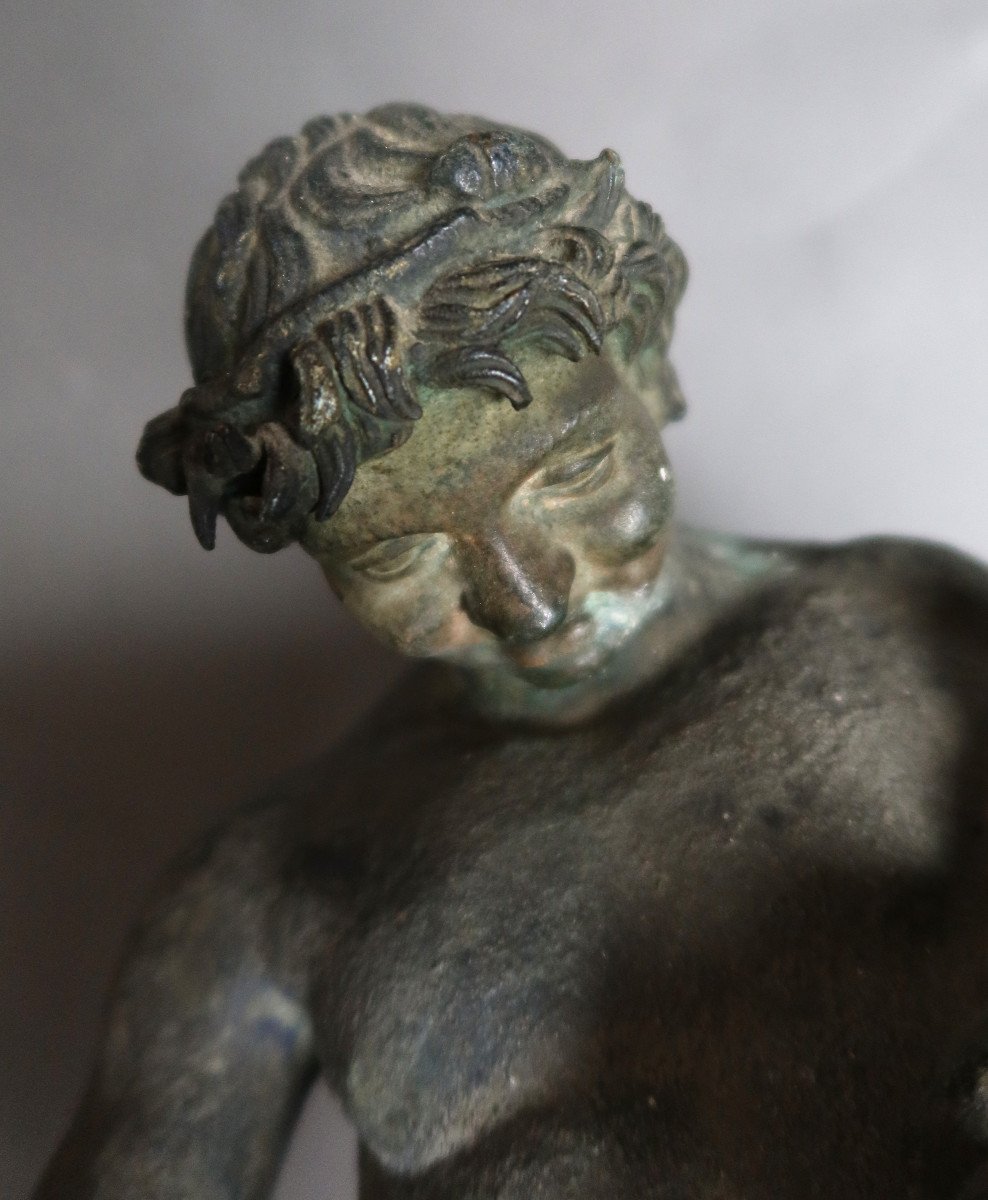 Antique Bronze Sculpture After Sabatino De Angelis-photo-5