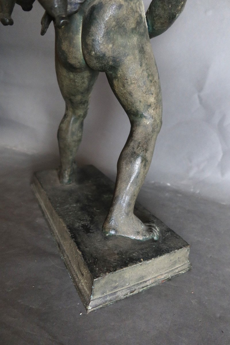 Antique Bronze Sculpture After Sabatino De Angelis-photo-7