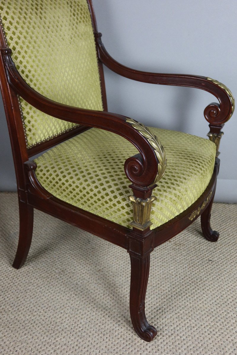 Pair Of 19th Century Armchairs-photo-4