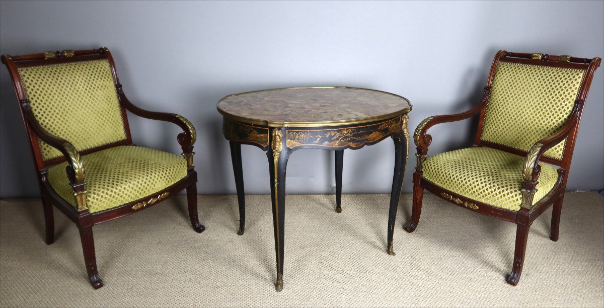 Pair Of 19th Century Armchairs