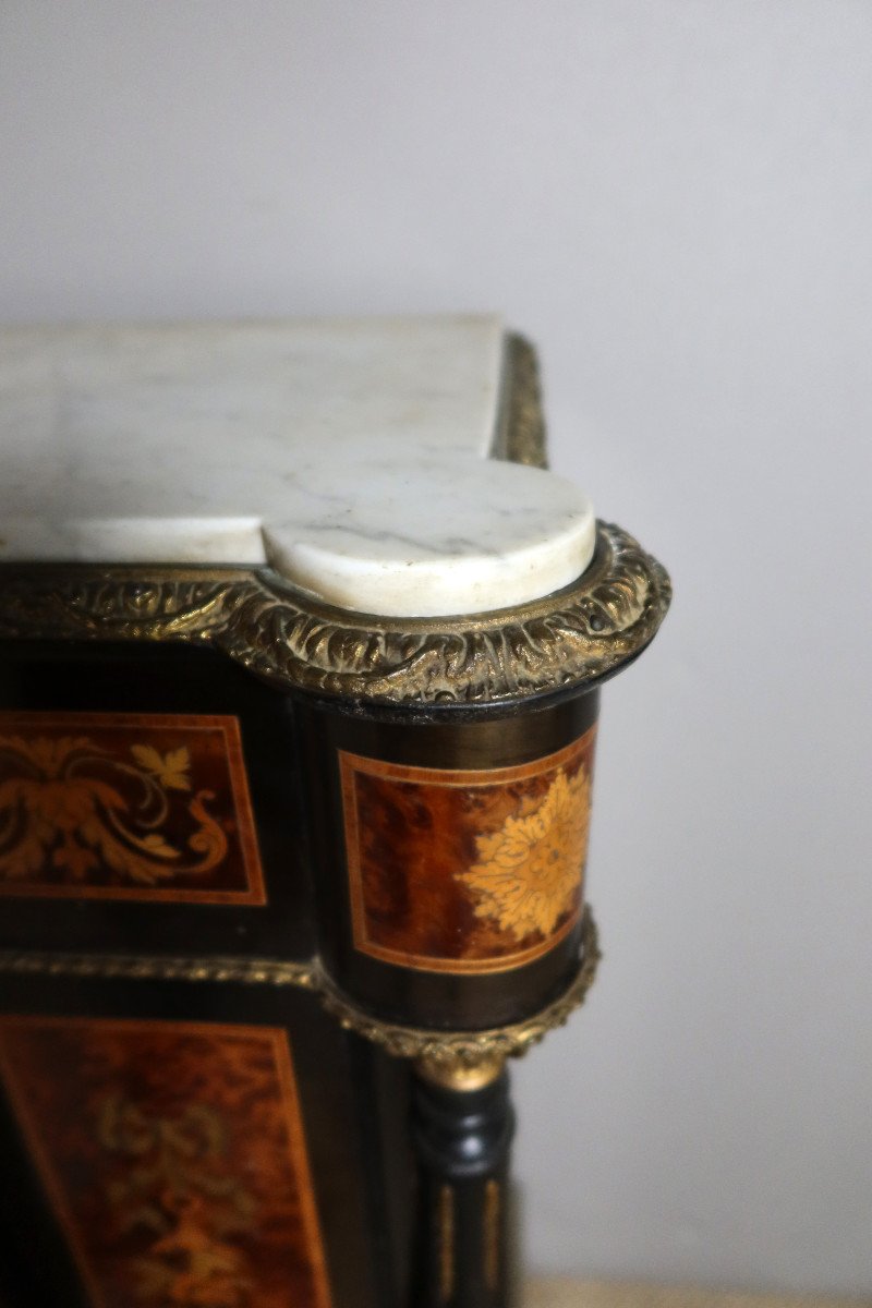 19th Century Marquetry Sideboard-photo-2