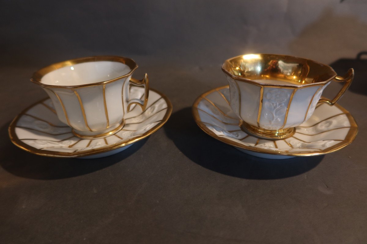 Porcelain Coffee And Tea Service, Early 19th Century-photo-8