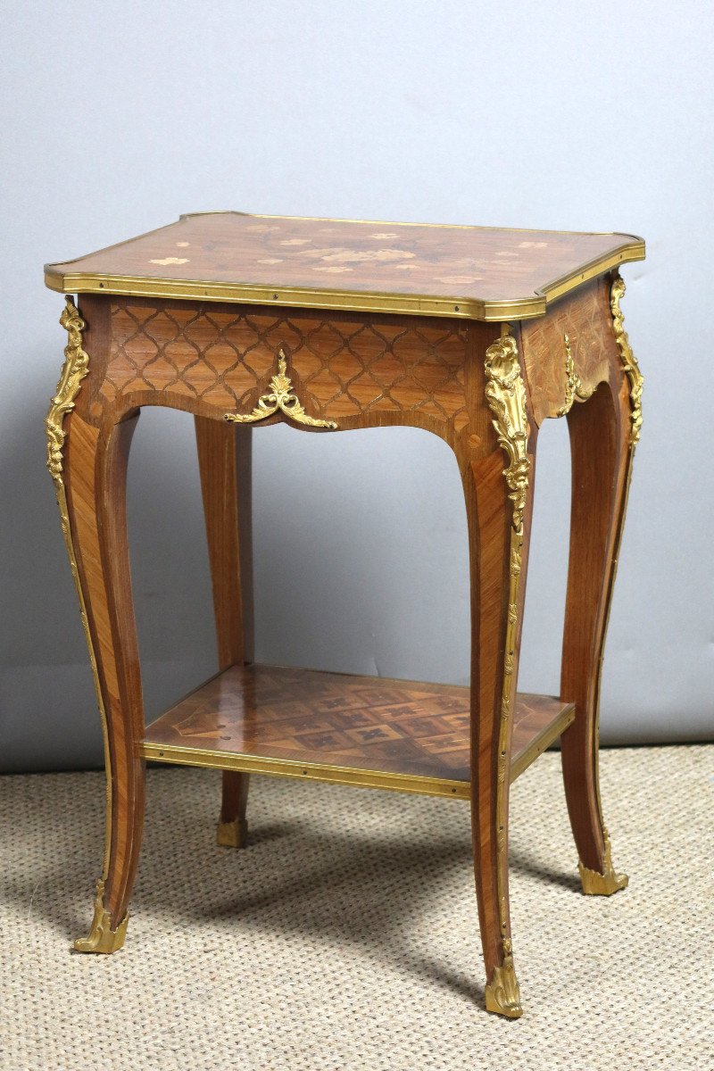 Louis XV Style Side Table-photo-2