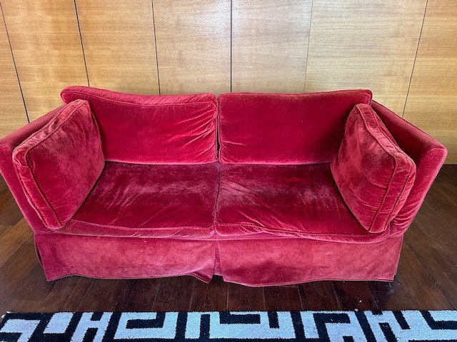 Pair Of Vintage Sofas -photo-2