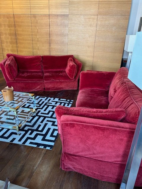 Pair Of Vintage Sofas -photo-3