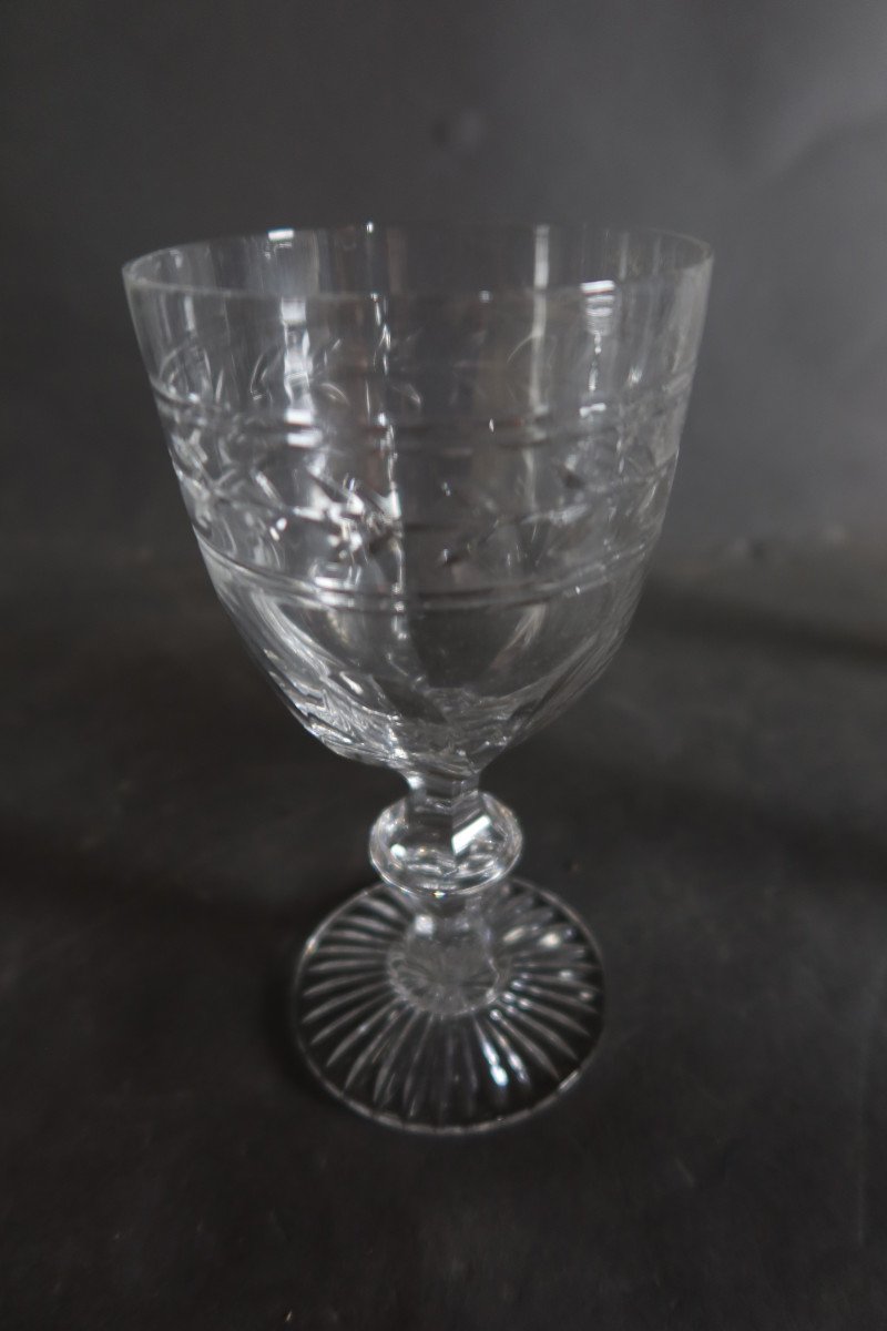 Service De Verres Baccarat Modèle Jonzac 48 Pièces-photo-3