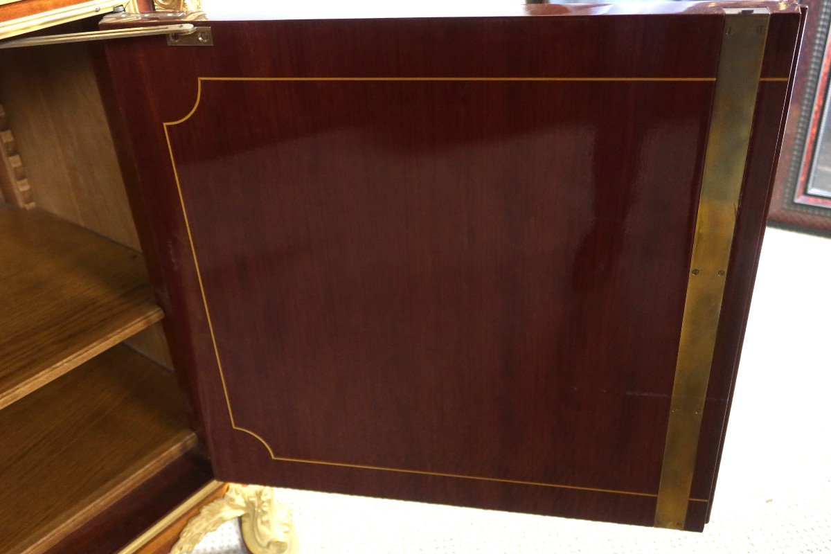 Louis XV-louis XVI Transition Style Marquetry Buffet-photo-2