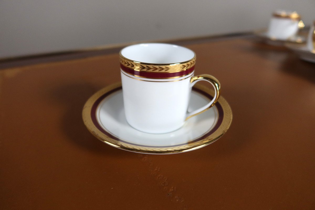 Tasses à Café En Porcelaine de Limoges-photo-2