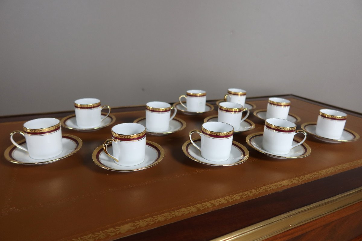 Tasses à Café En Porcelaine de Limoges-photo-4