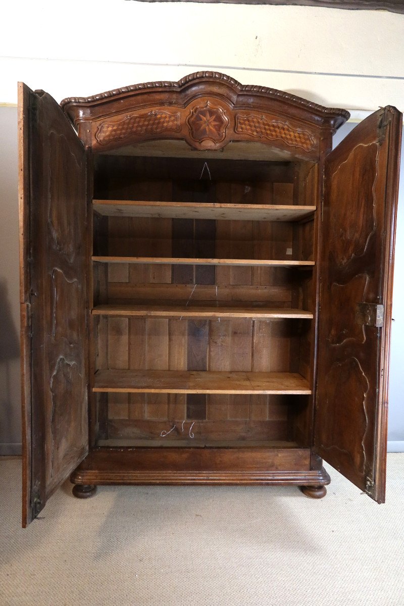 Grande Armoire Lyonnaise XVIIIème Siècle-photo-4