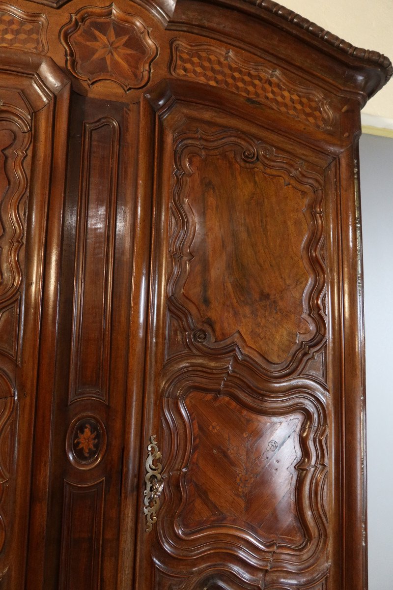 Grande Armoire Lyonnaise XVIIIème Siècle-photo-5