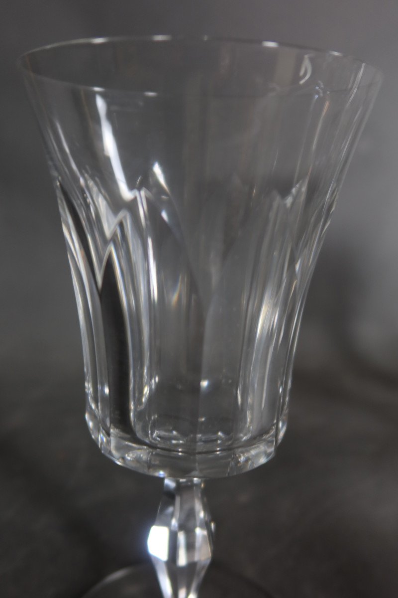 Verres En Cristal De Baccarat Modèle Polignac-photo-2