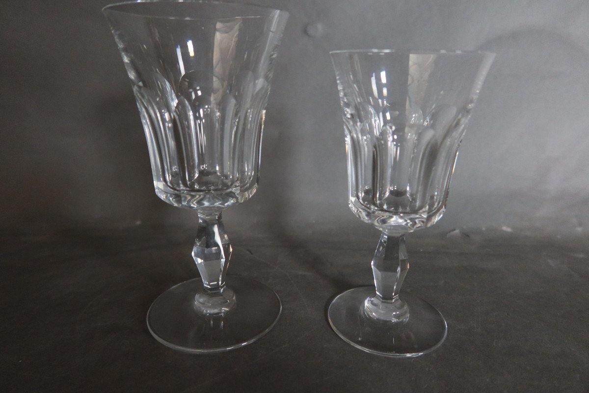 Verres En Cristal De Baccarat Modèle Polignac-photo-2