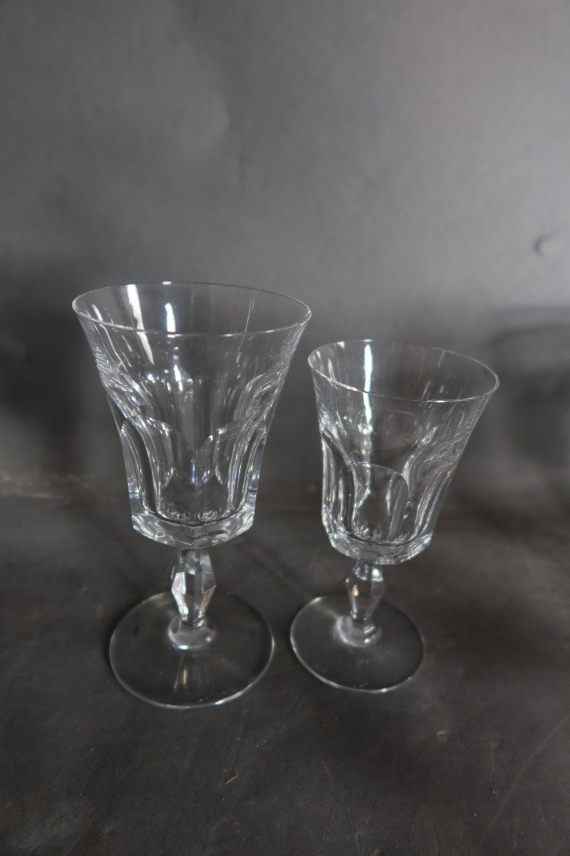 Verres En Cristal De Baccarat 22 Pièces-photo-1