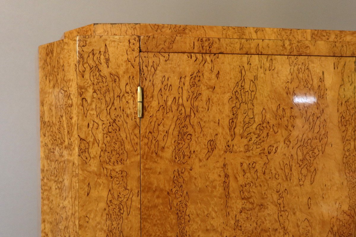 Roger Bal's Madré Birch Cabinet-photo-4