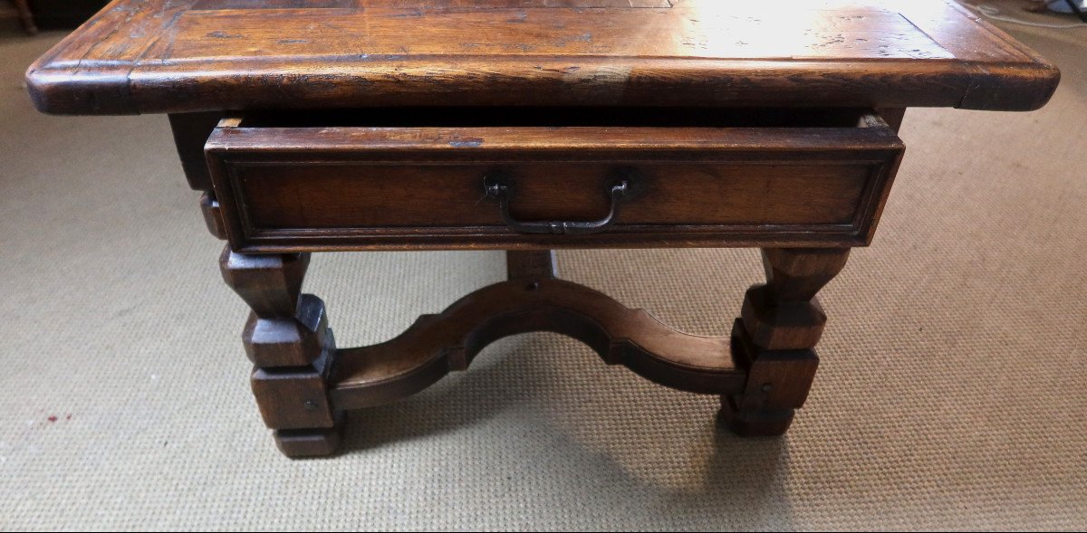 Large Oak Table-photo-3