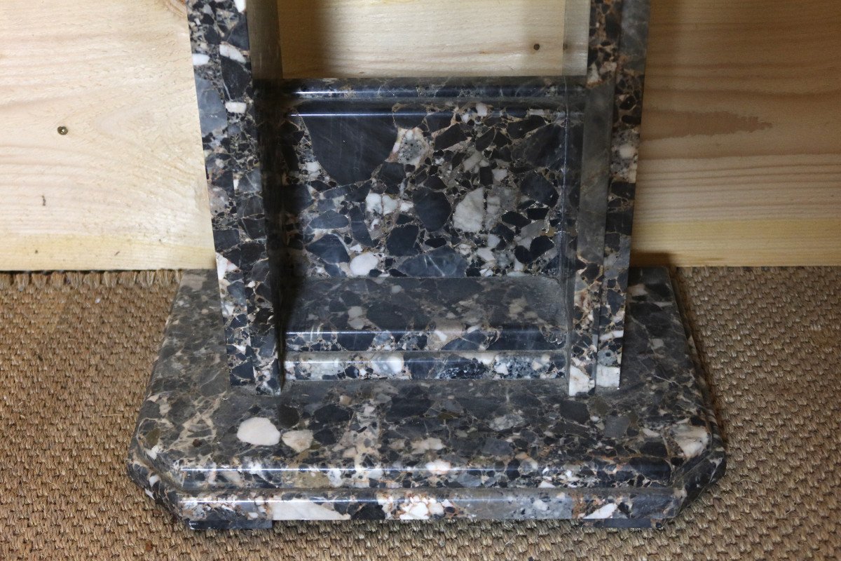 Art Deco Marble Console-photo-4