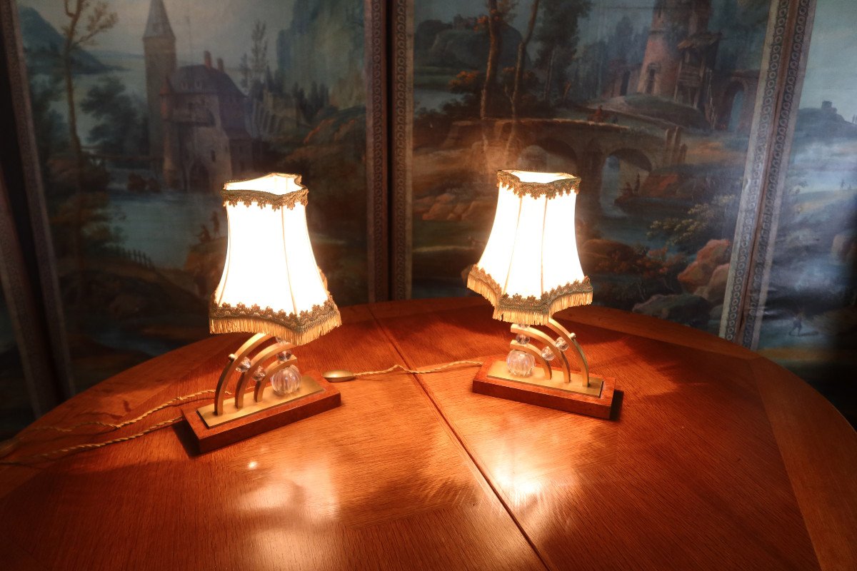 Pair Of 20th Century Table Lamps-photo-3