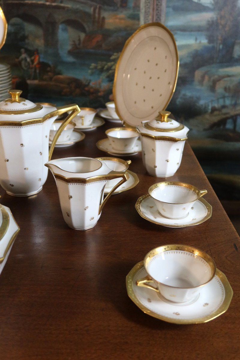 Important Service De Table En Porcelaine De Limoges-photo-3