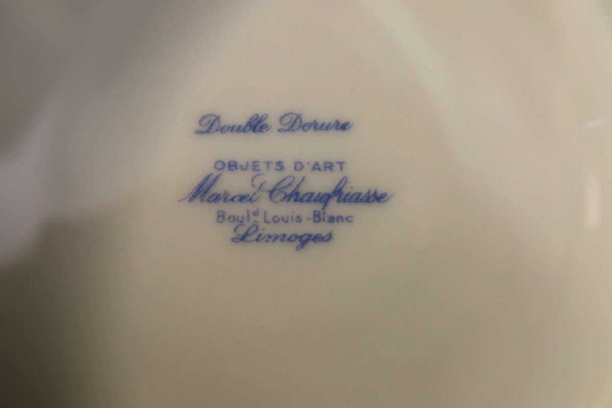 Important Service De Table En Porcelaine De Limoges-photo-6