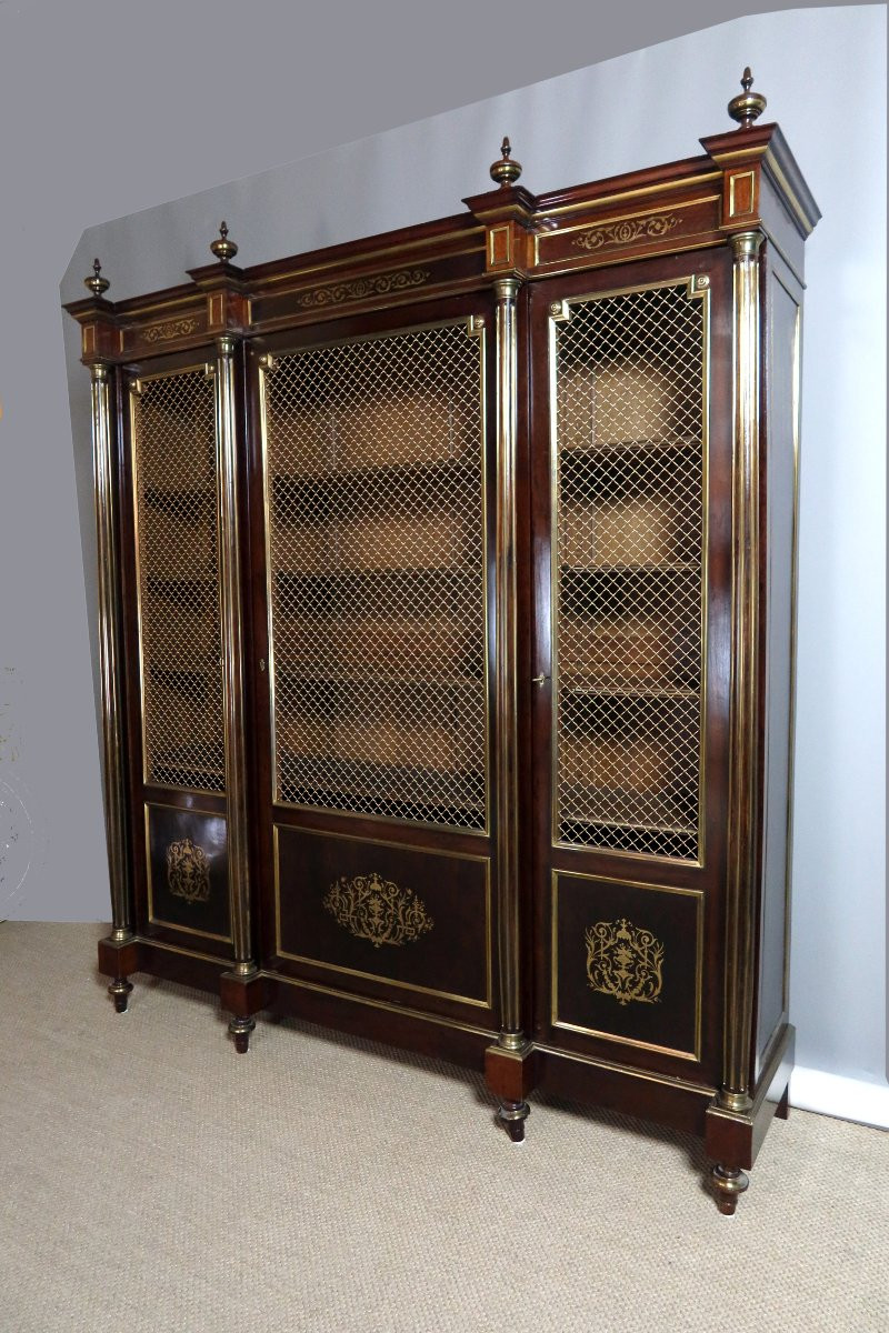 Napoleon III Display Cabinet Library-photo-5