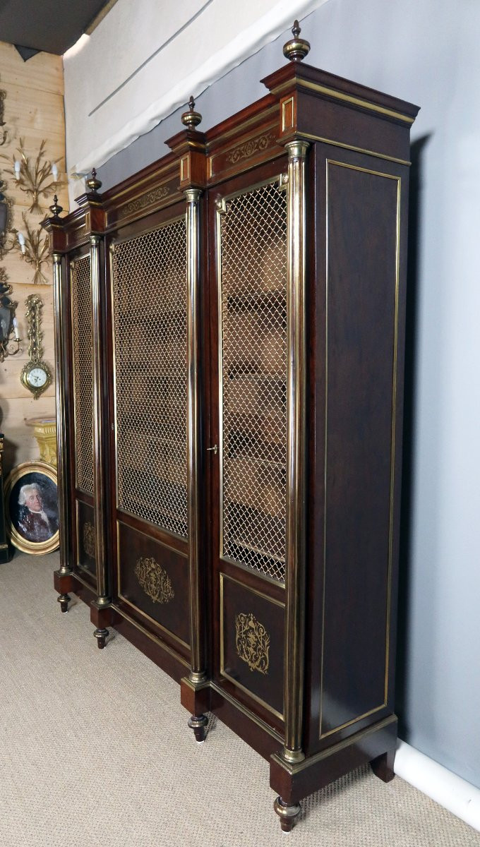 Napoleon III Display Cabinet Library-photo-6