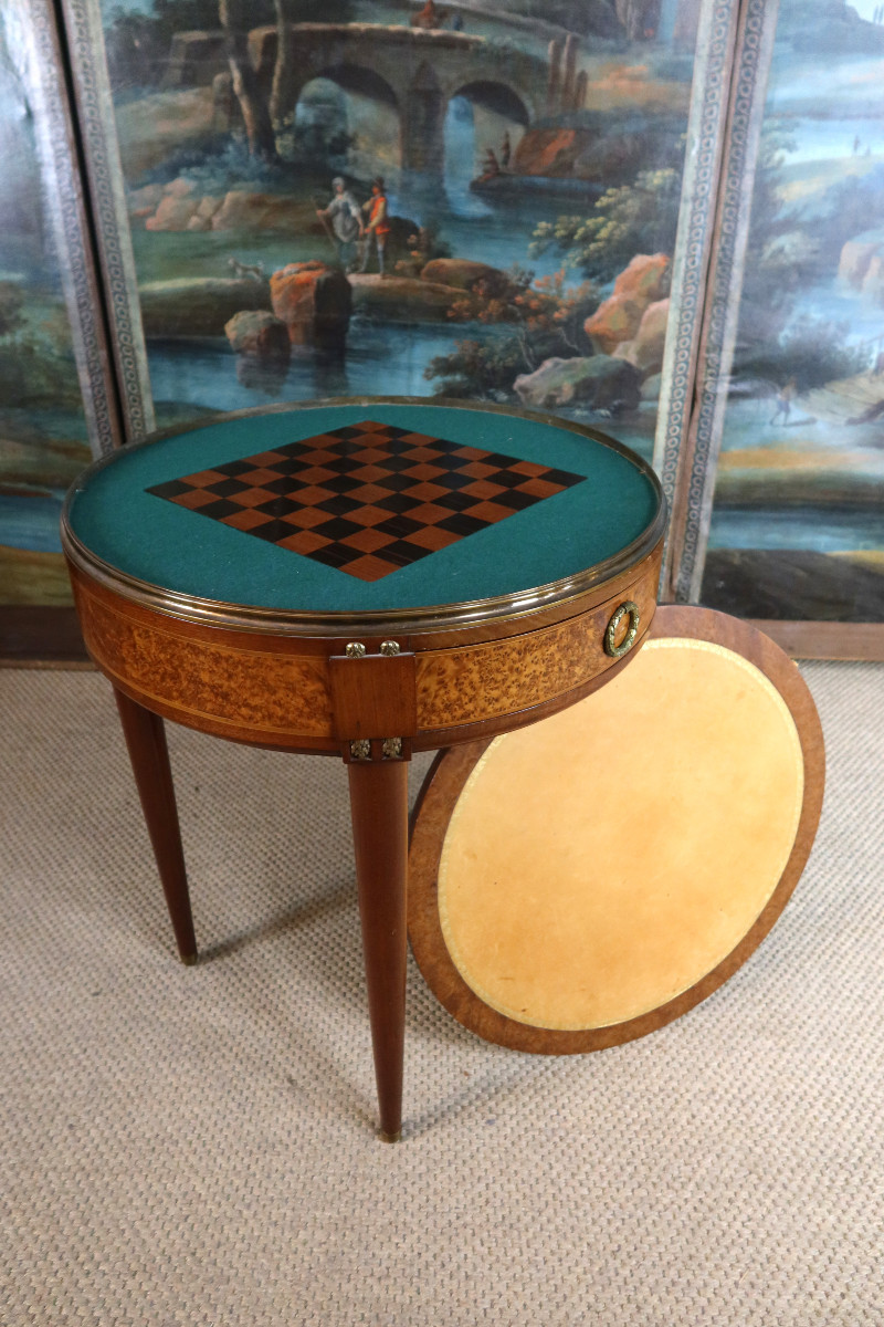 1940s Burl Games Table