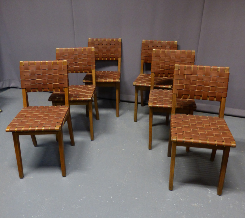 6 Chaises Jens Risom 