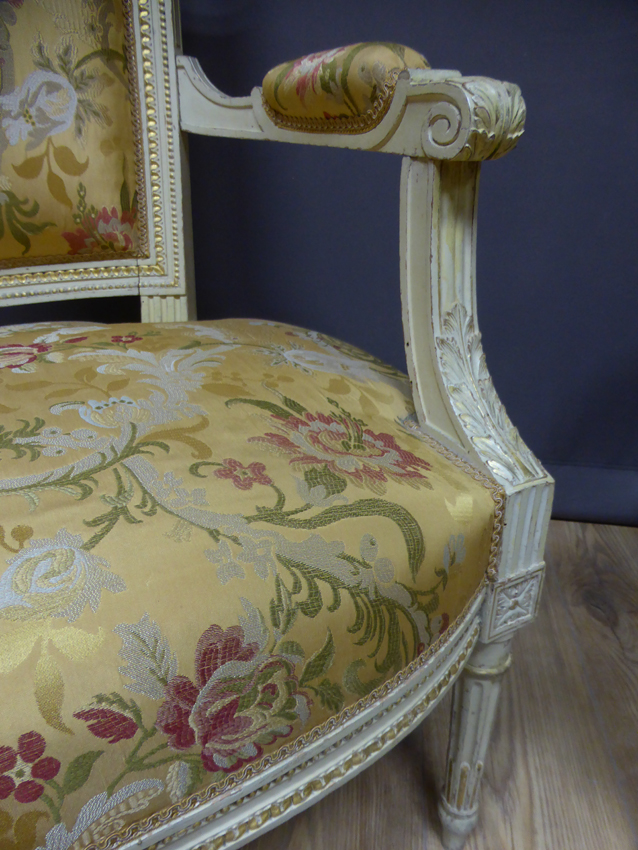 Pair Of Armchairs Louis XVI Style-photo-1