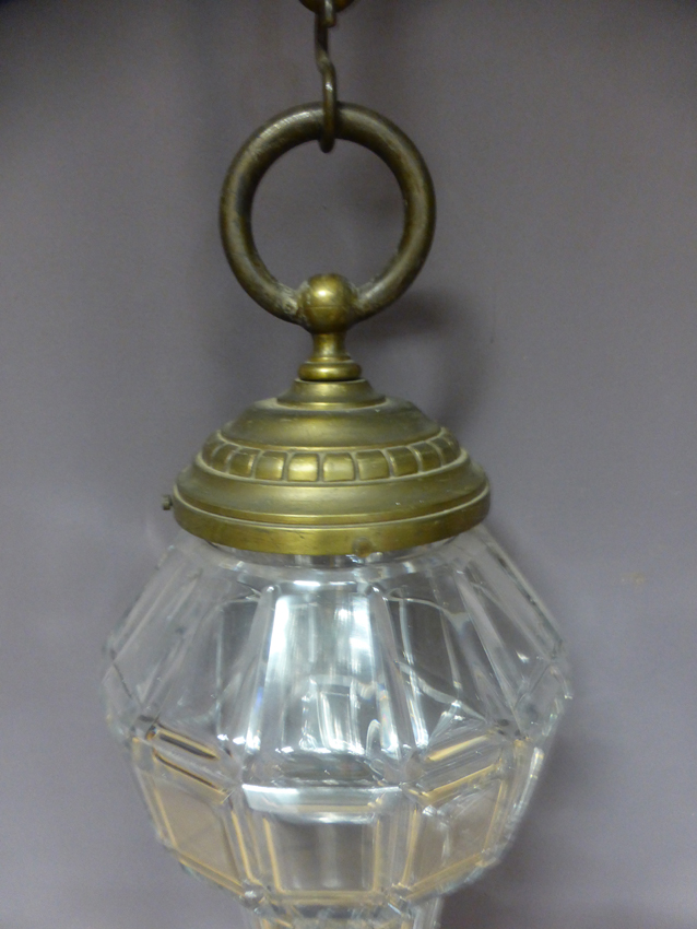 Lantern In Glass And Bronze-photo-3