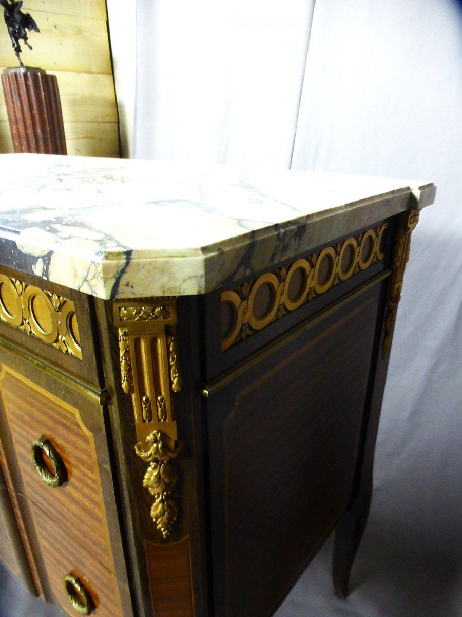 Louis XV Transition Style Commode-photo-4