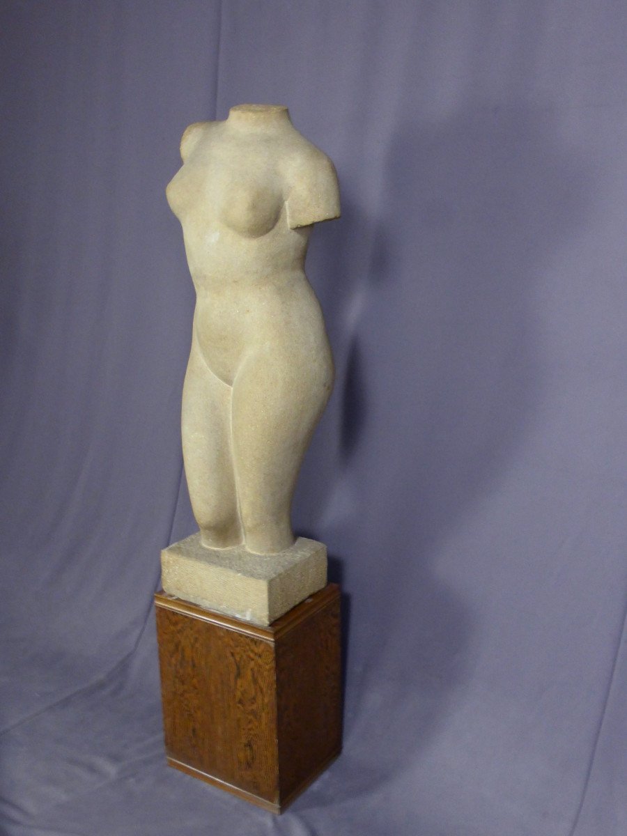 Stone Sculpture Signed Tajana André-photo-3