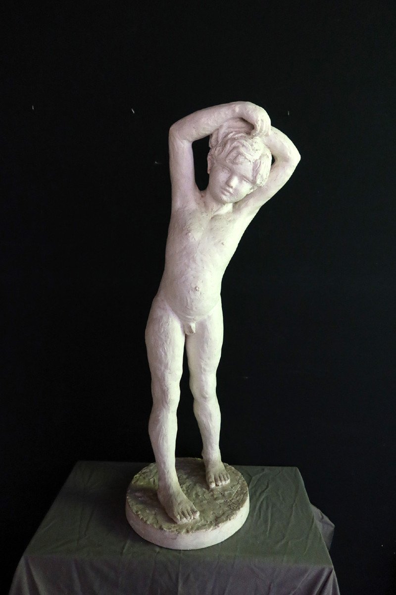 Sculpture Signed Chaumel Dated 1939