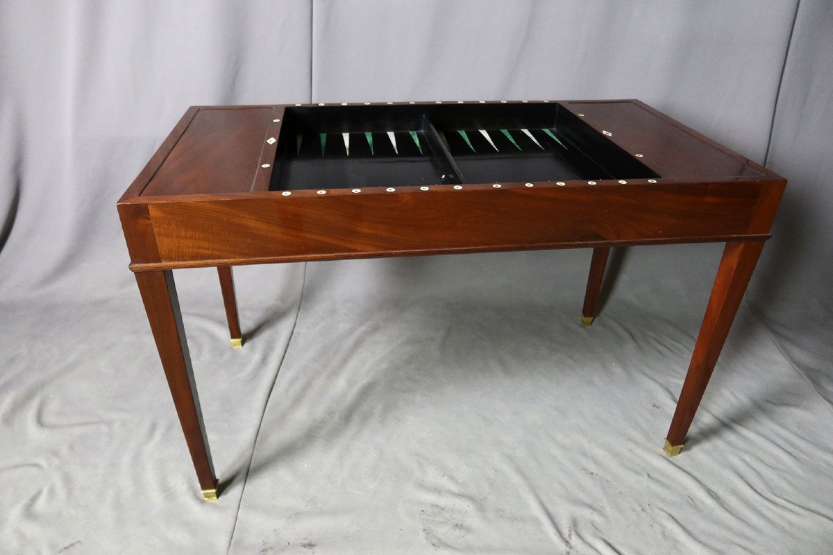 Louis XVI Games Table-photo-4