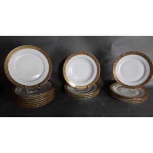 Service Porcelaine De Limoges  Ledrappier 