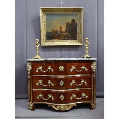 Marquetry Commode Regency Style