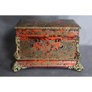 Boulle Marquetry Box Music Box