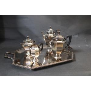 Christofle Silver-plated Tea And Coffee Set