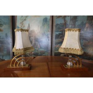 Pair Of 20th Century Table Lamps