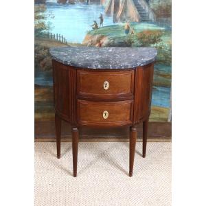 Louis XVI Half-moon Chest Of Drawers