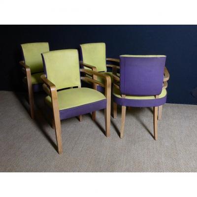 Suite Of Four Armchairs XX