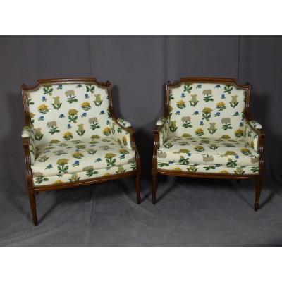 Pair Of Marquesas Armchairs Late XIX